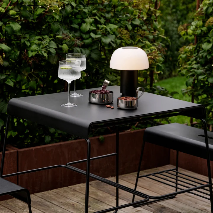 Zone Denmark - A-Stool Outdoor Hocker, soft grey