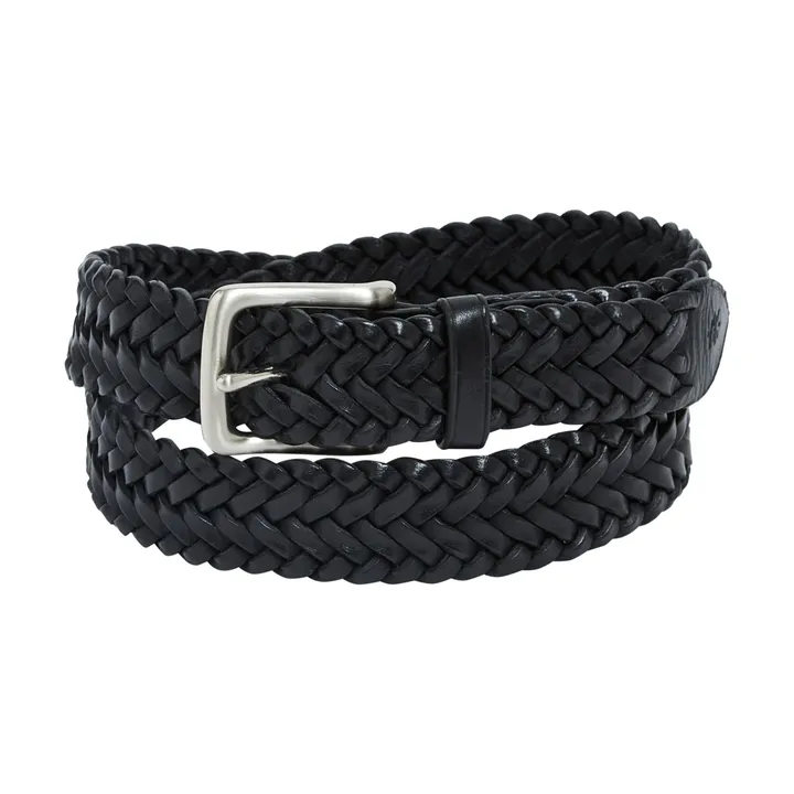 Dragon Diffusion Ceinture Tressée 3 cm | Noir