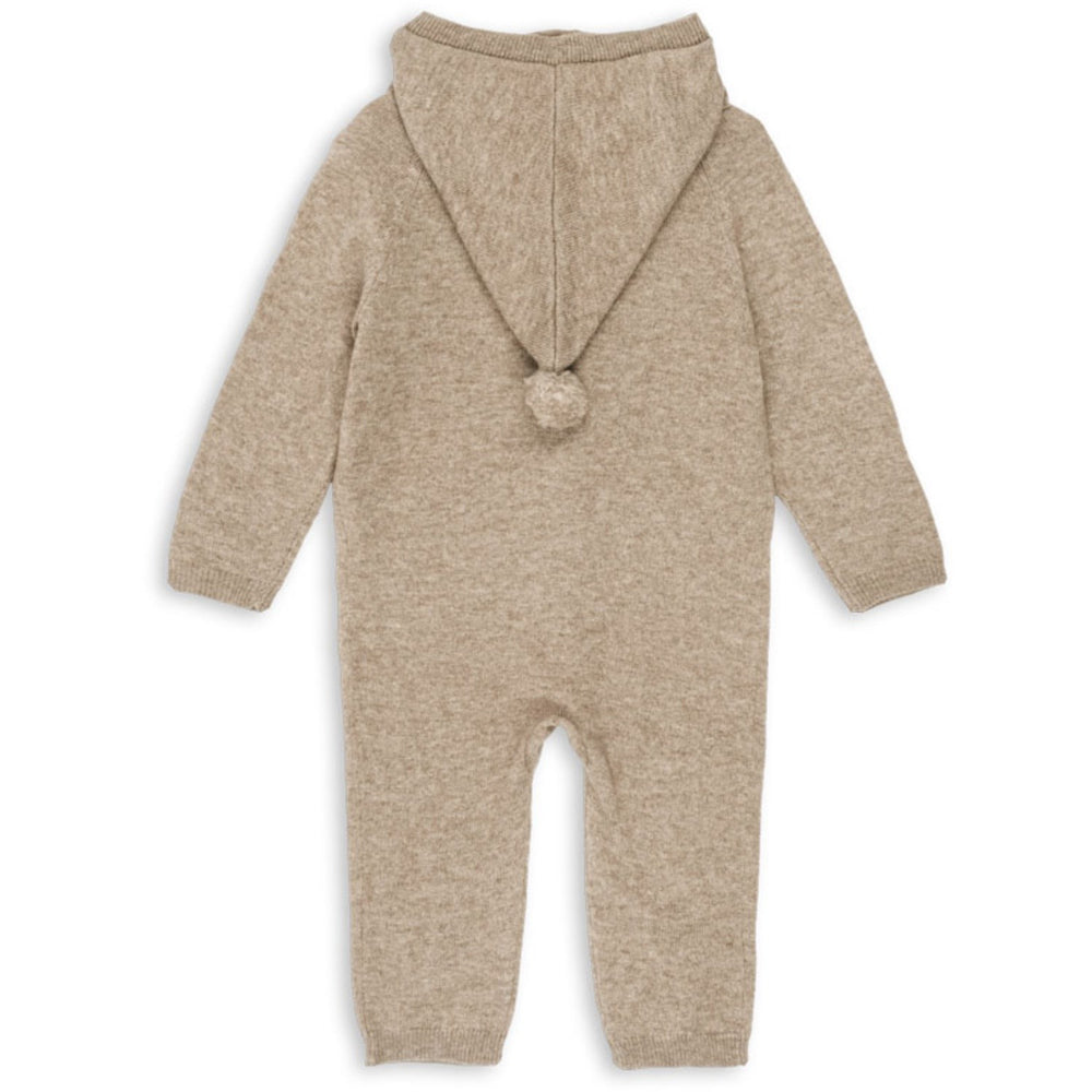 Køb Konges Sløjd Light Brown Mattou Strik Onesie