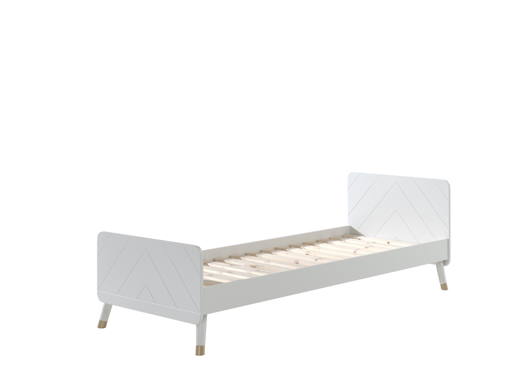 2-teiliges Kinderzimmer-Set BILLY - satin weiß - 90x200 cm