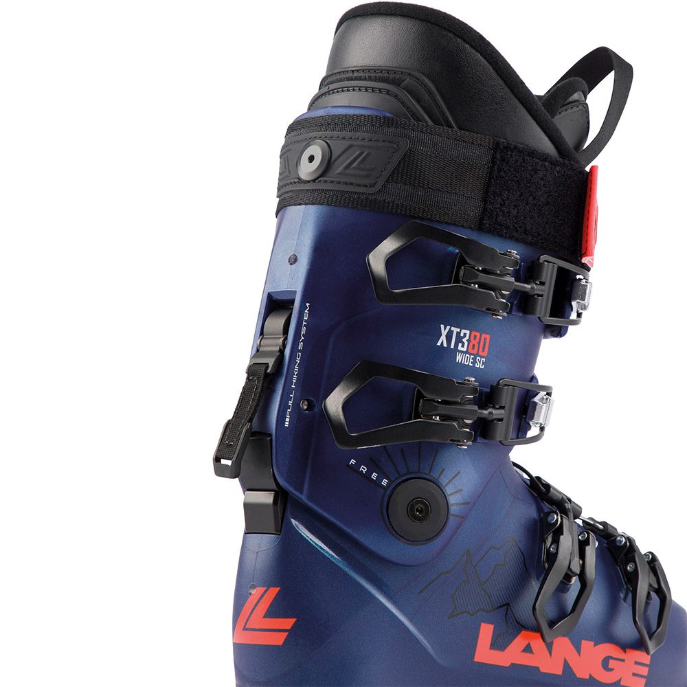 Lange XT3 80 Wide SC GripWalk® Alpin Skischuhe Kinder blau