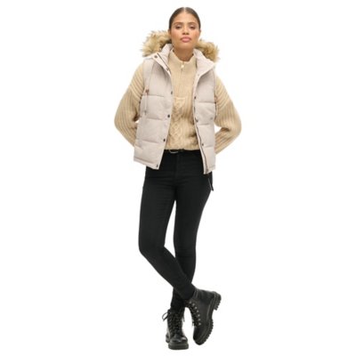 Doudoune femme Everest Faux Fur SUPERDRY