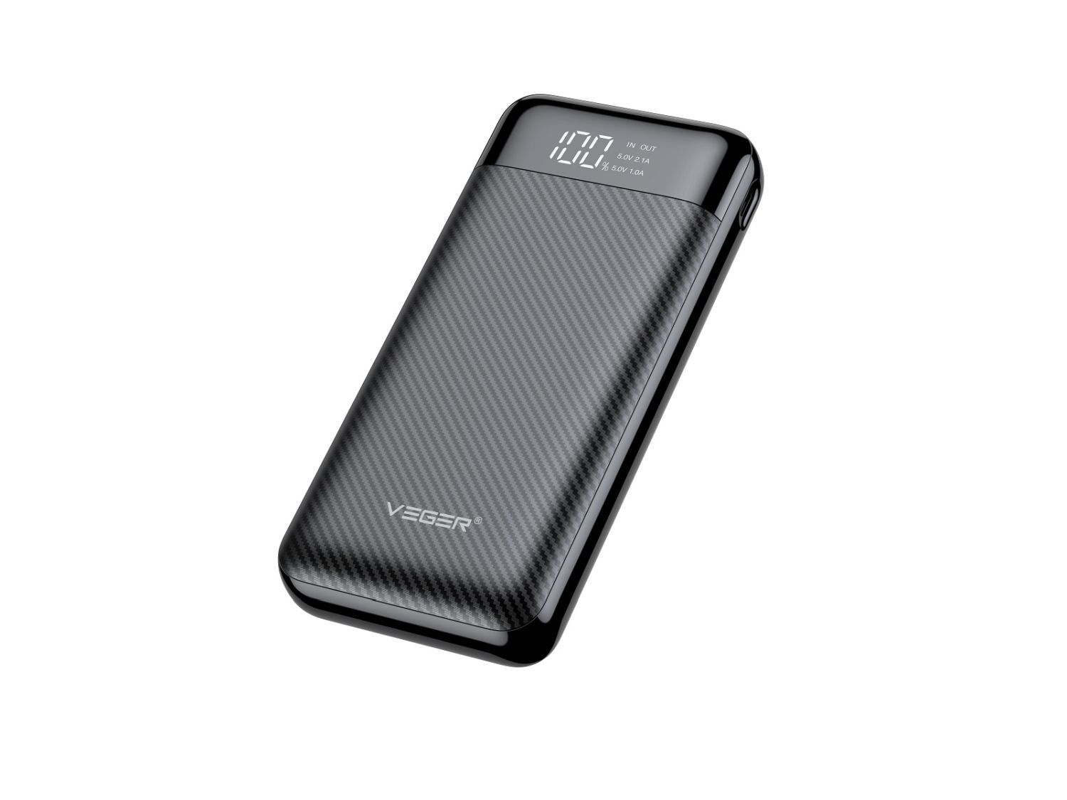 Powerbank L21 - 20 000mAh LCD Micro-USB, USB-C und 2x USB