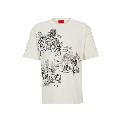 Hugo Doule T-shirt, Open White, S