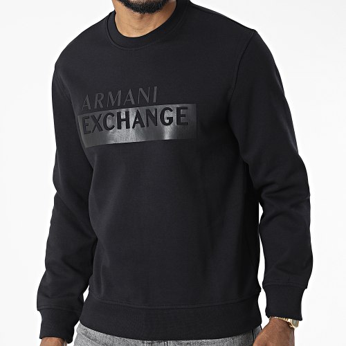 Sweat Crewneck 6LZMBE-ZJCAZ Noir