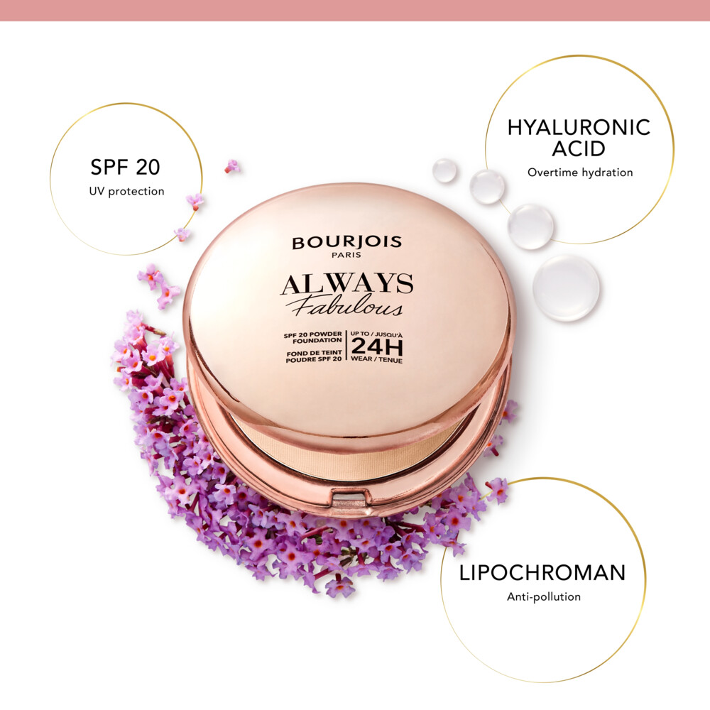 Bourjois Always Fabulous Compact Foundation Vanilla 21011 gr