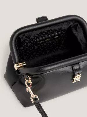 Bolsa transversal reversível com monograma TH