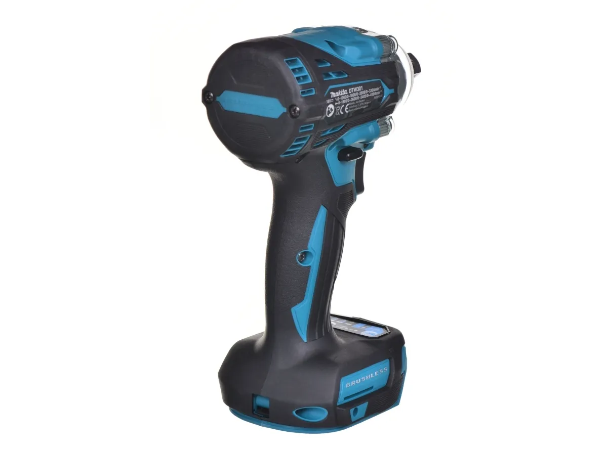 Makita DTW301Z, Momentnøgle, Børstefri, 1/2