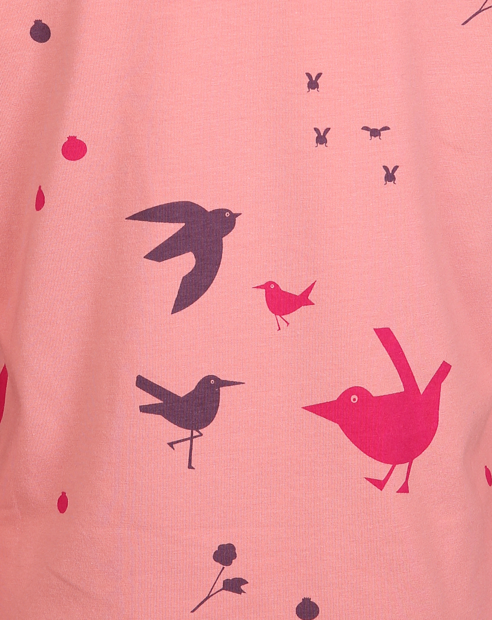 Jersey-Langarmshirt JUHANNUS LINNUT in terra cotta