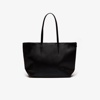 Sac cabas zippé L.12.12 Concept uni Sacs à main & Cabas - Noir - Lacoste - Femme