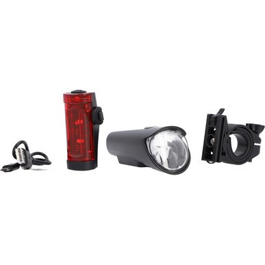 Kit d'éclairage LED pour vélo, 45 lux