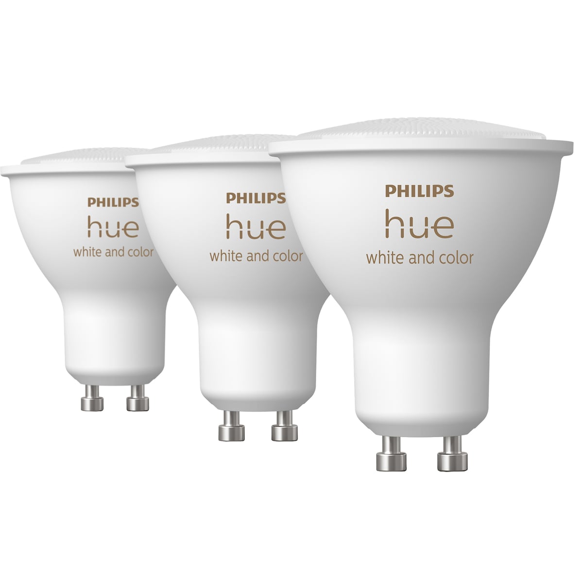 Philips Hue WCA 4,3W GU10 3-pk.