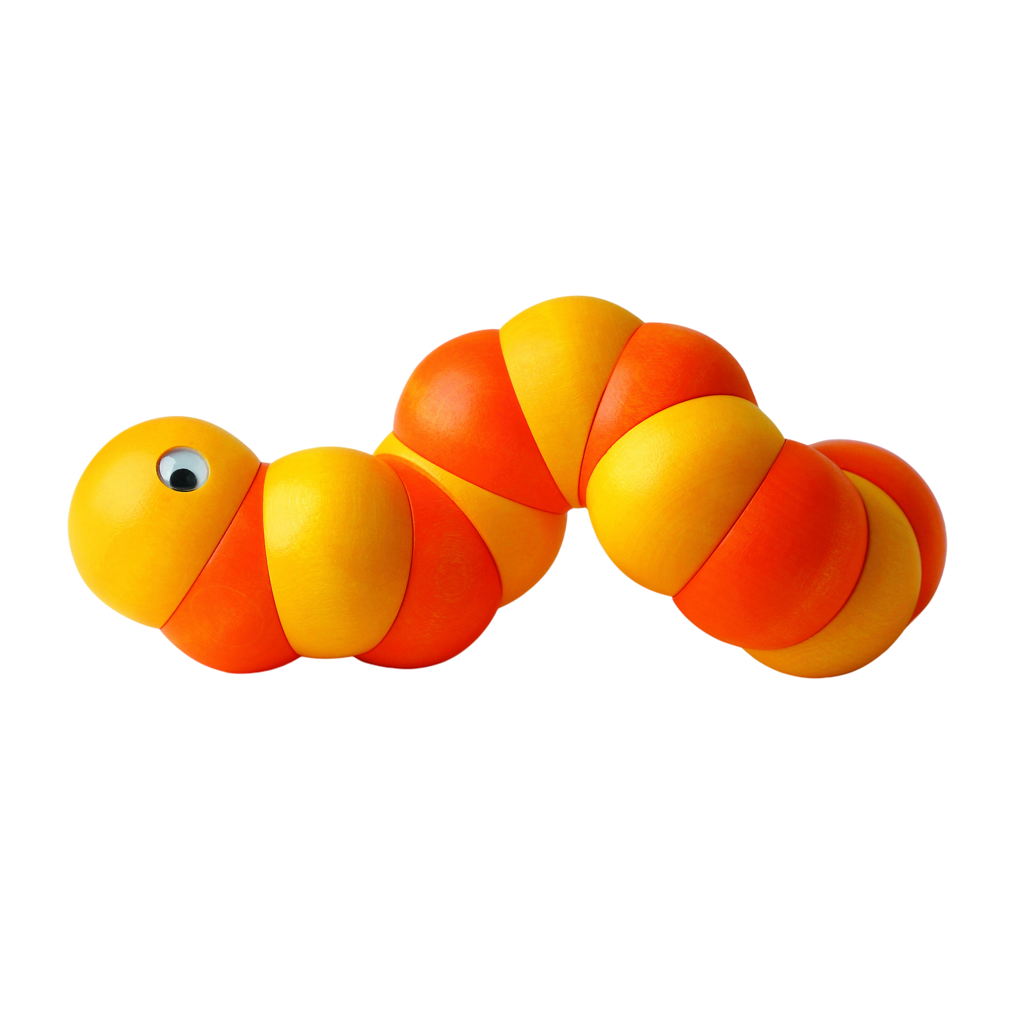 Naef Holzschlange Juba orange