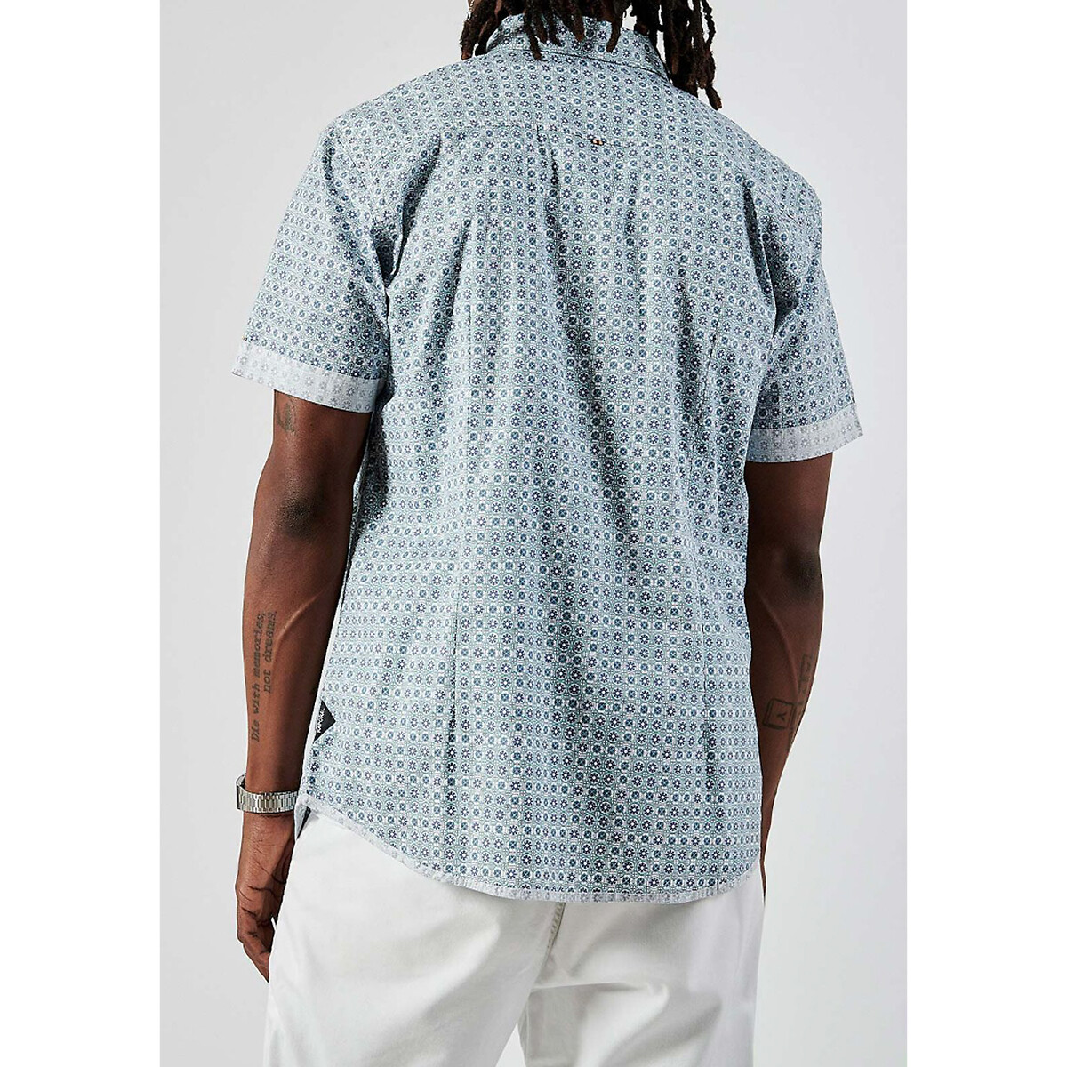 KAPORAL<br>Camisa slim de popeline com estampas