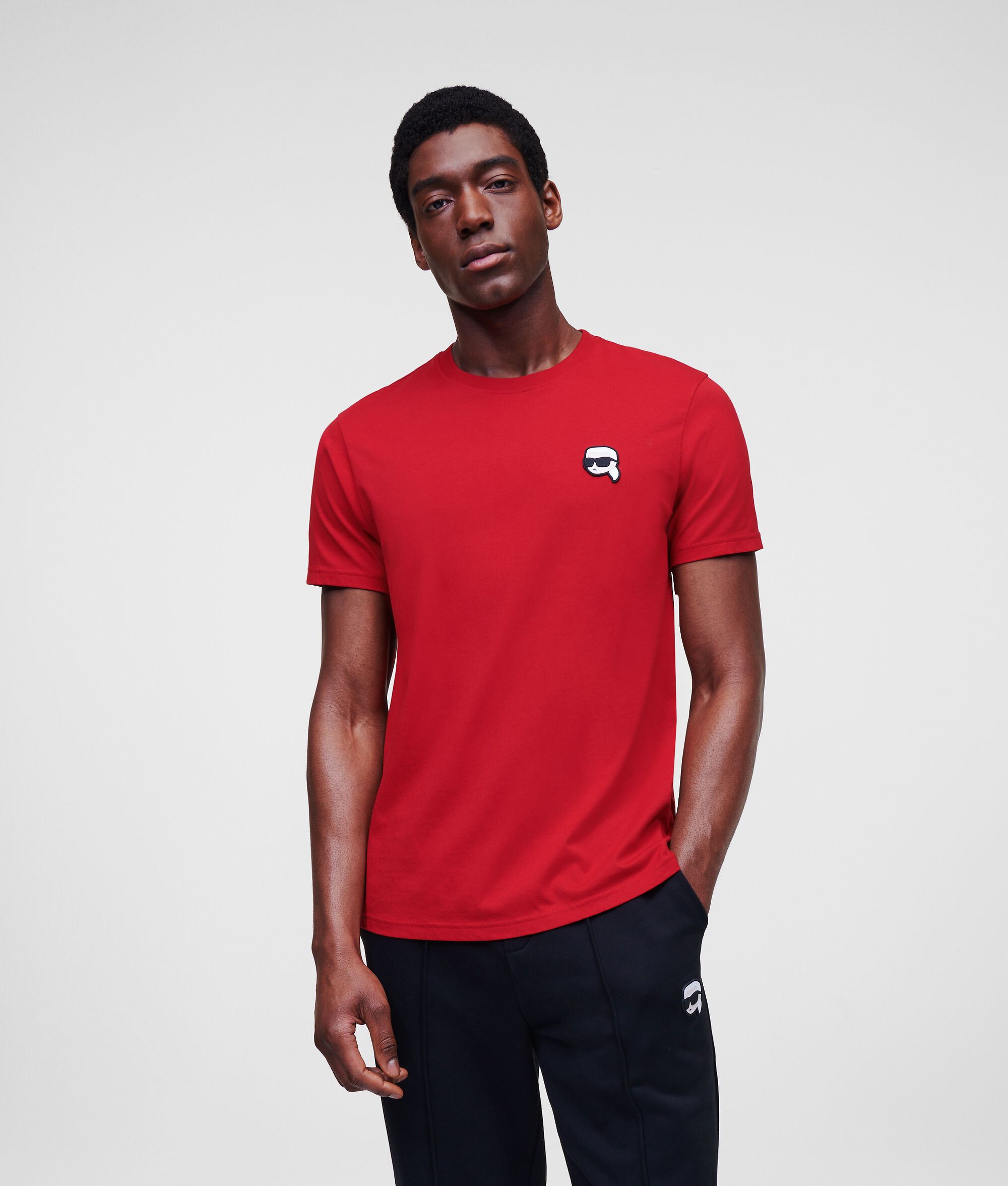 T-SHIRT KARL IKONIK AVEC EMPIÈCEMENT