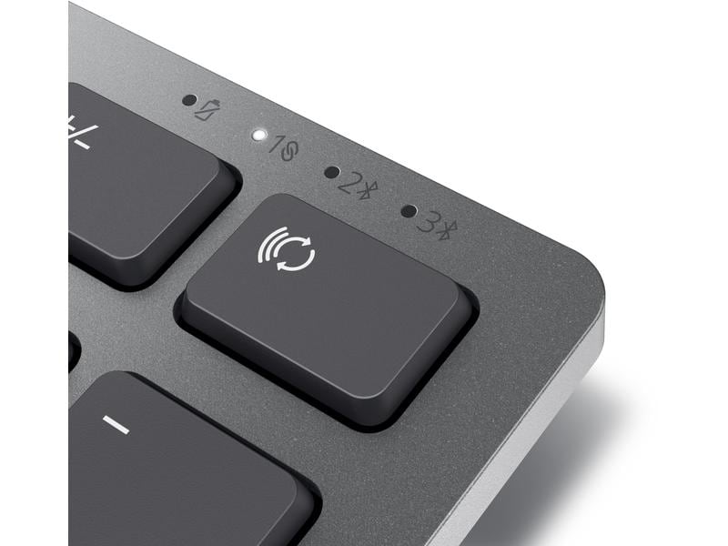 Dell Tastatur-Maus-Set KM7321W Multi-Device Wireless CH Lay Wireless-Tastatur und -Maus für bis zu drei Geräte