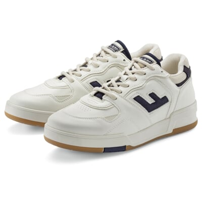 Herren-Sneaker Leonardo, Weiß-Blau