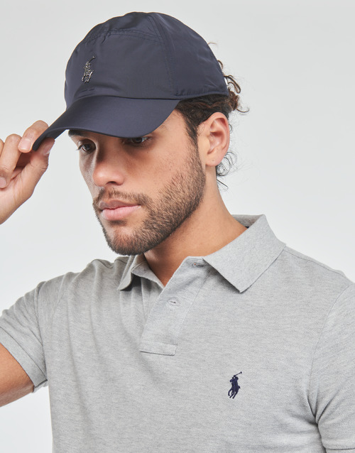 Polo Ralph Lauren - POLO COUPE DROITE EN COTON BASIC MESH Gris / China