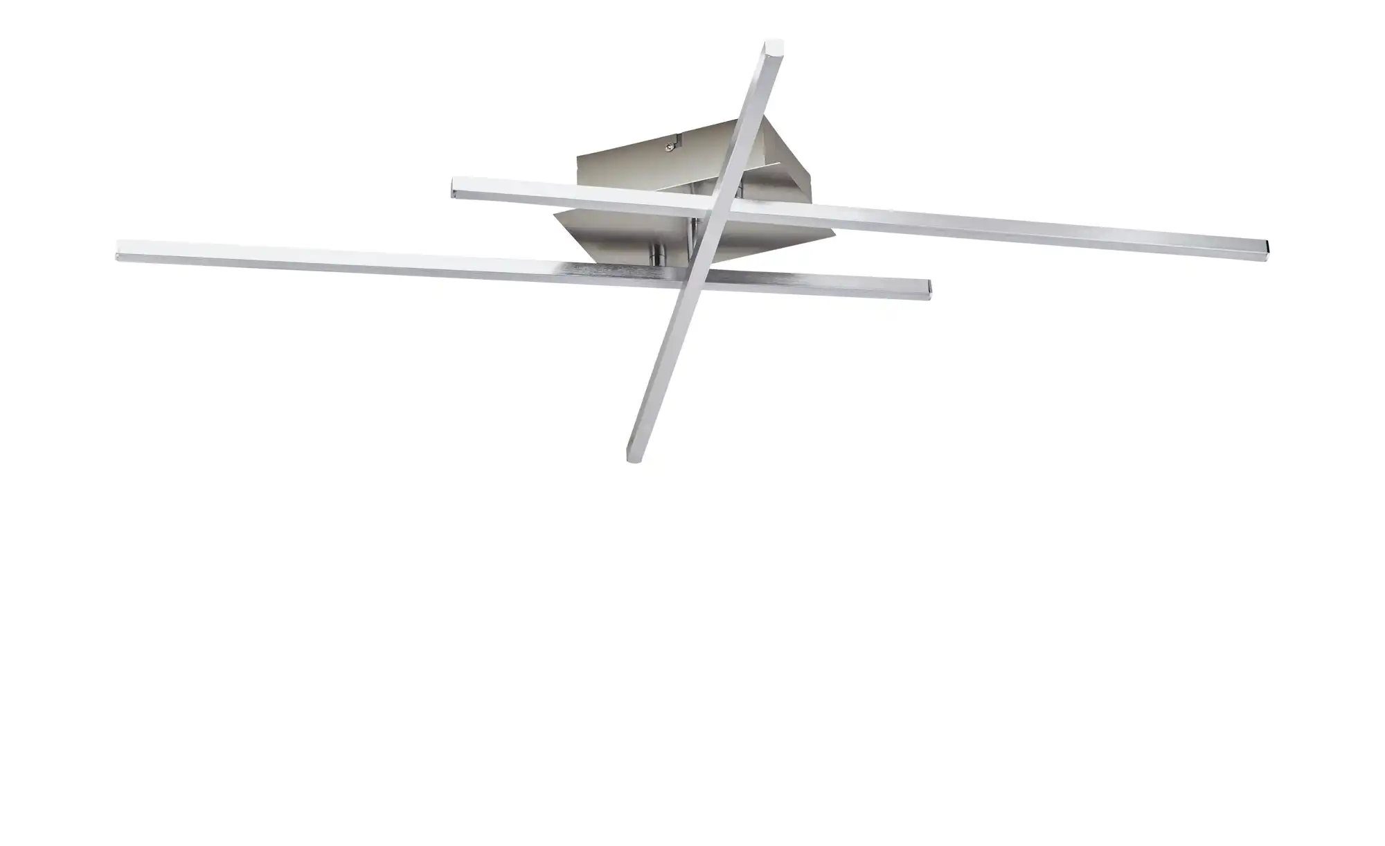 KHG LED-Deckenleuchte, 3-flammig nickel matt
