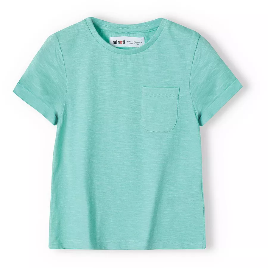 MINOTI 4er-Pack T-Shirts RosaWeißGrünGelb