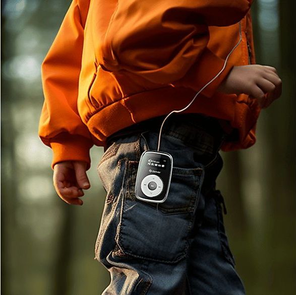 Denver MPS316 - MP3 Speler - Zwart - 16GB Intern Geheugen - Inclusief Oordopjes