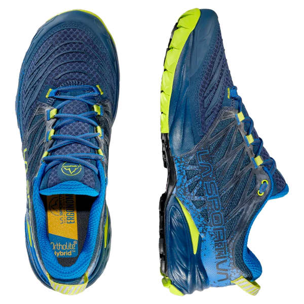 Chaussure trail LA SPORTIVA AKASHA II STORM BLUE/LIME PUNCH