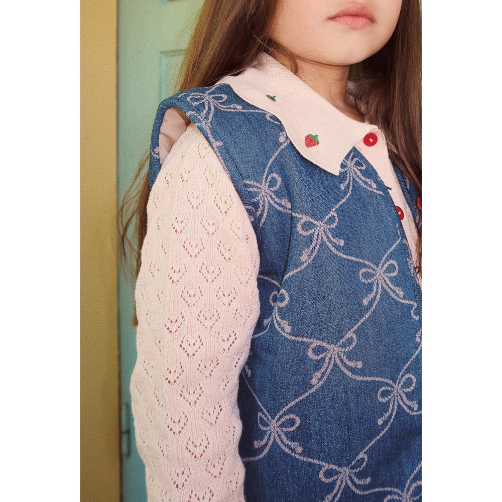 Køb Flöss Light Pink/Red Isabel Cardigan