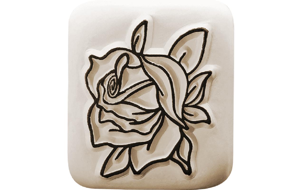 Tattoostempel Rose LargeMotiv-Stein für das perfekte Outdoor-Make-Up