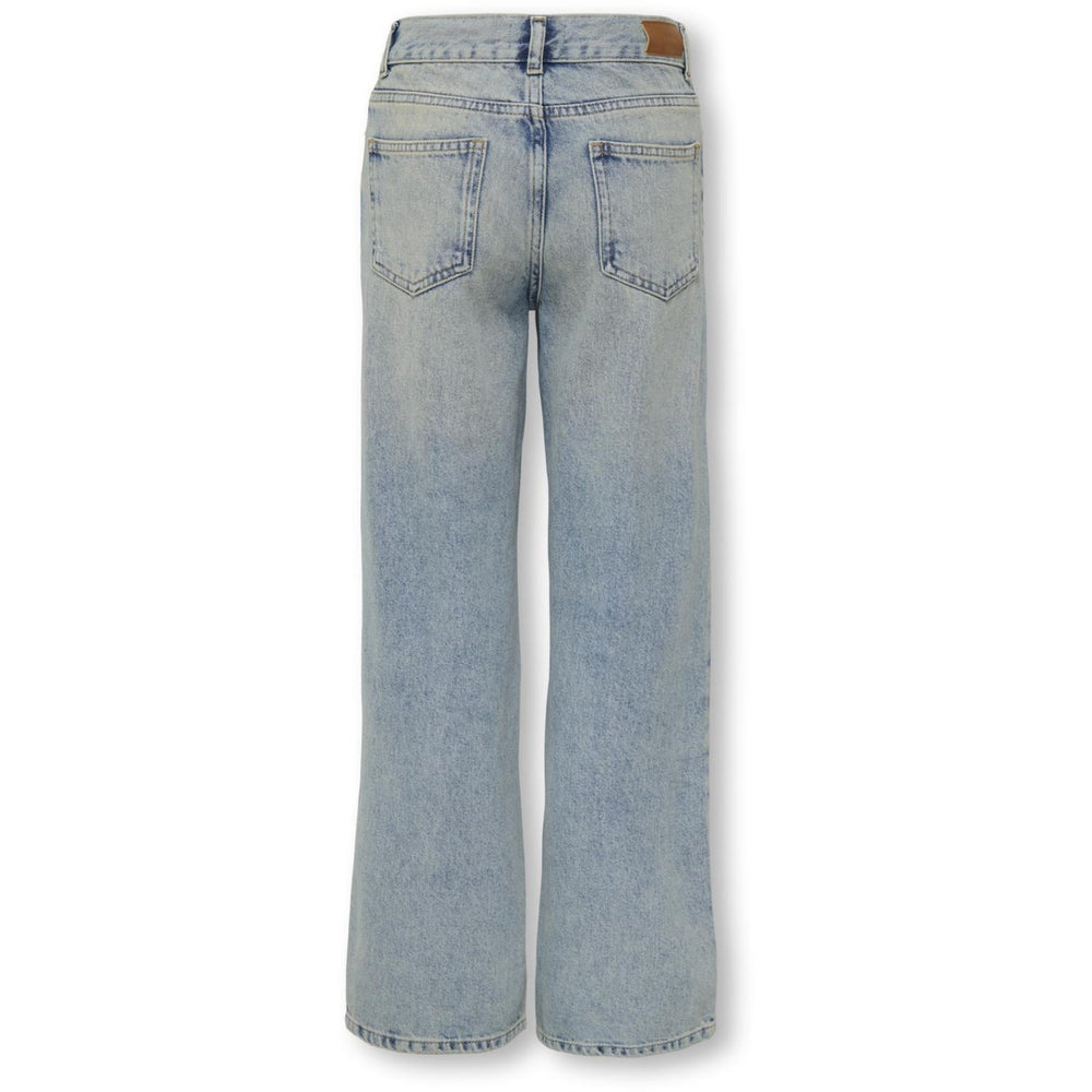 Køb kids ONLY Medium Blue Denim Rhinestones Kogella Mw Rhinestone Wide Tai518 Dnm