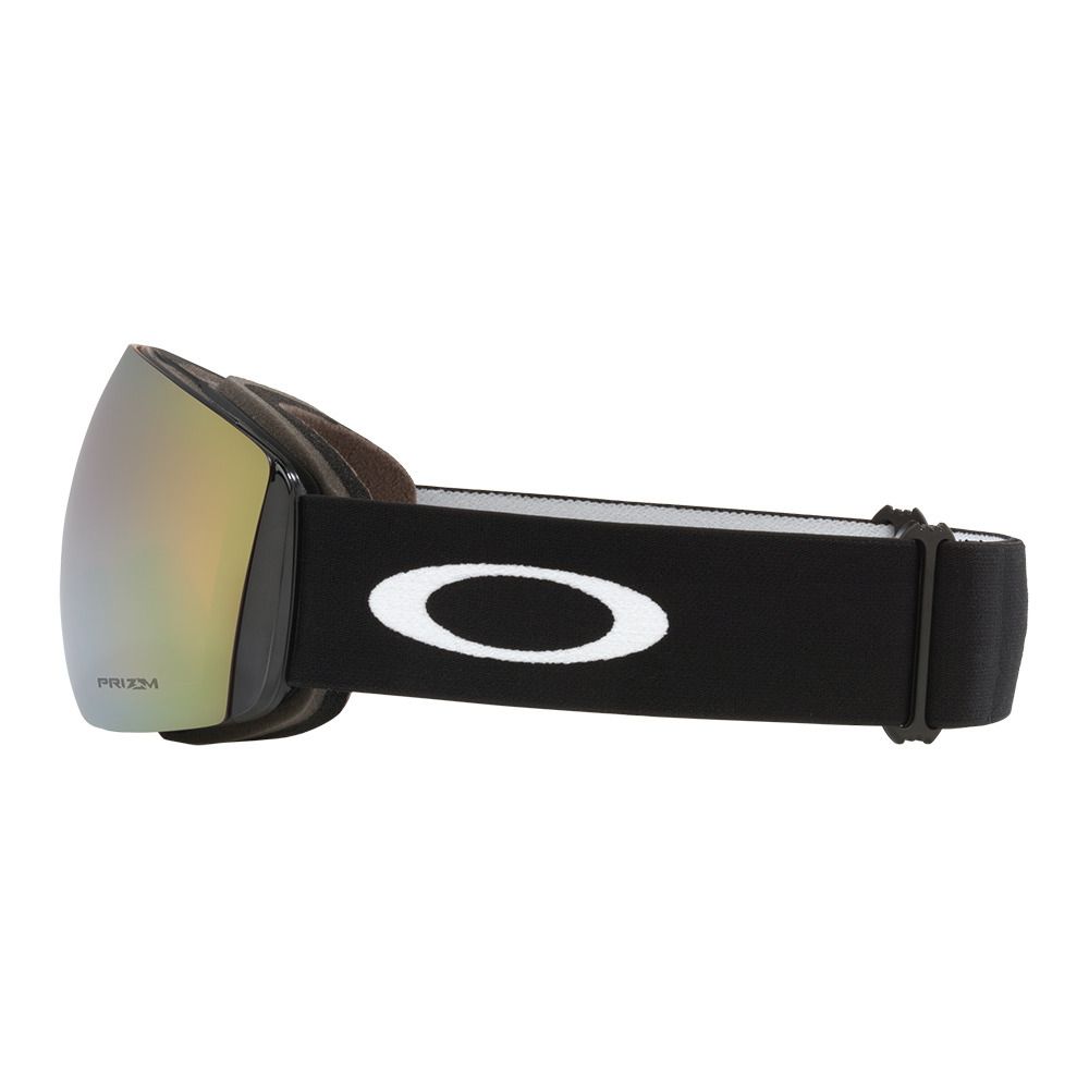 Oakley FLIGHT DECK L - Masque de ski matte black/prizm sage gold