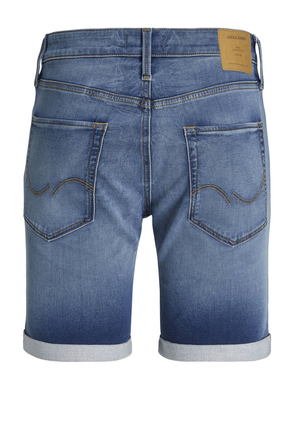 JACK & JONES denim short JJIRICK JJICON blue denim 381