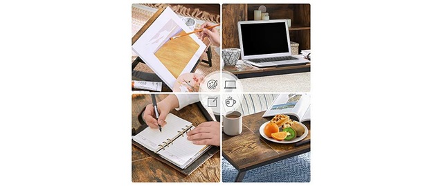 SONGMICS Laptop-Ständer »45365 , Braun/Schwarz«