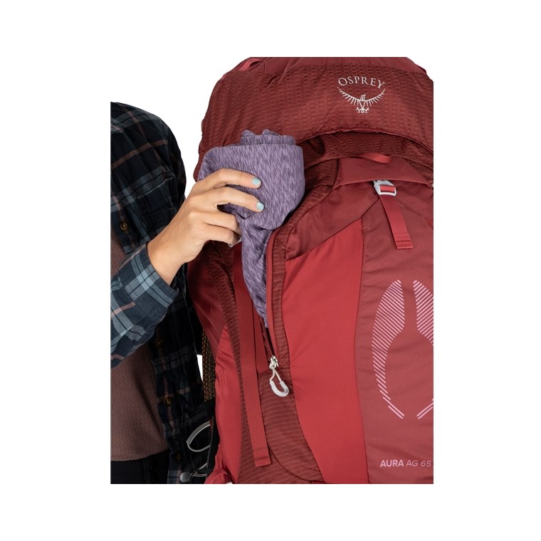 Osprey Aura Ag 65 Berry Sorbet Red