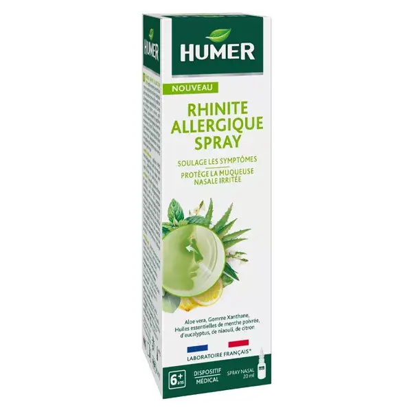 Spray para rinite alérgica HUMER para maiores de 6 anos, 20ml