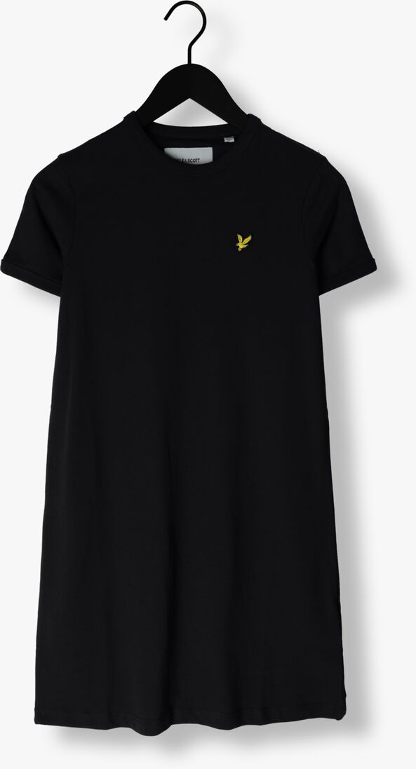 LYLE & SCOTT donkerblauwe lyle & scott mini jurk t-shirt dress