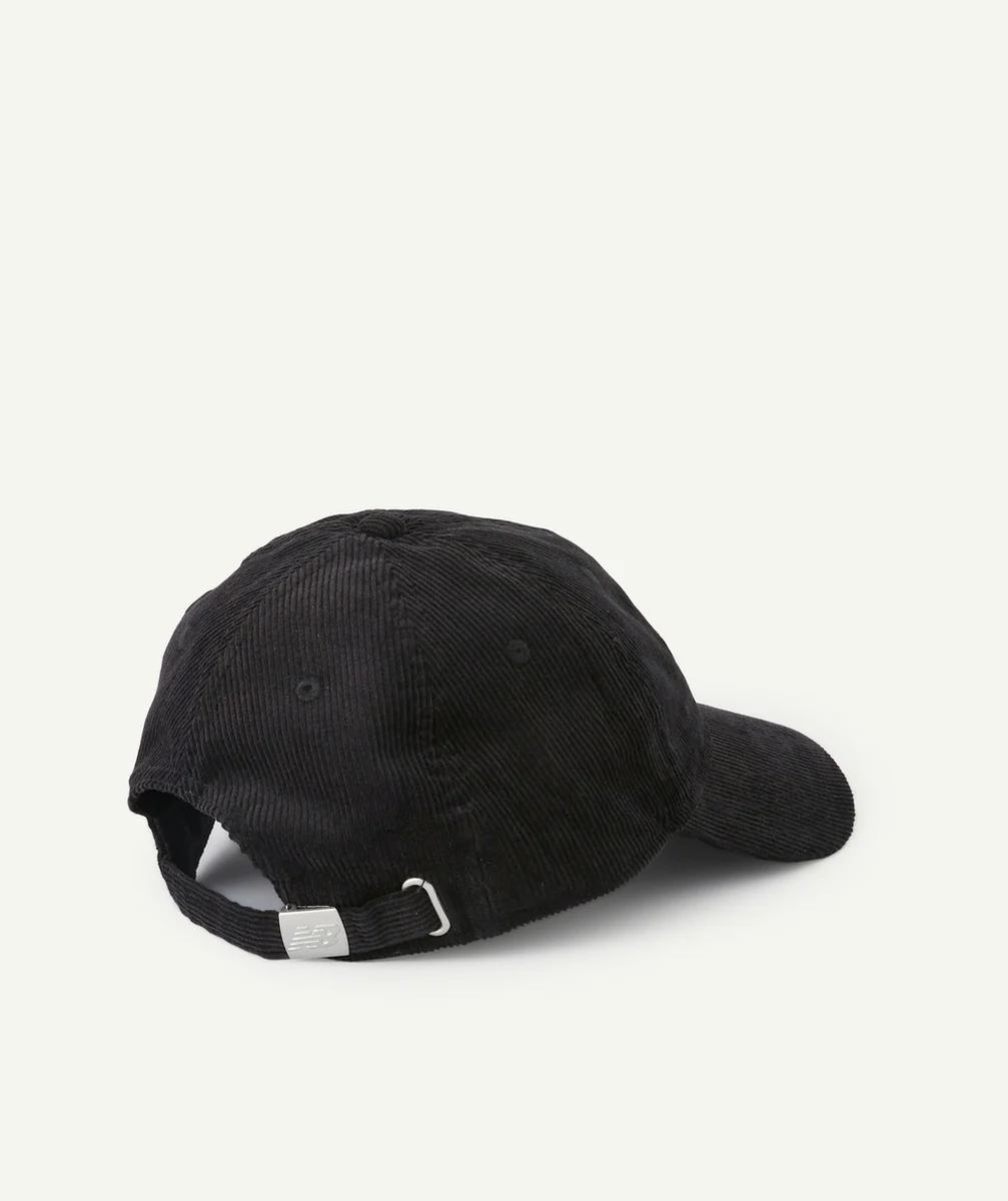 NEW BALANCECASQUETTE EN VELOURS CÔTELÉ NOIR