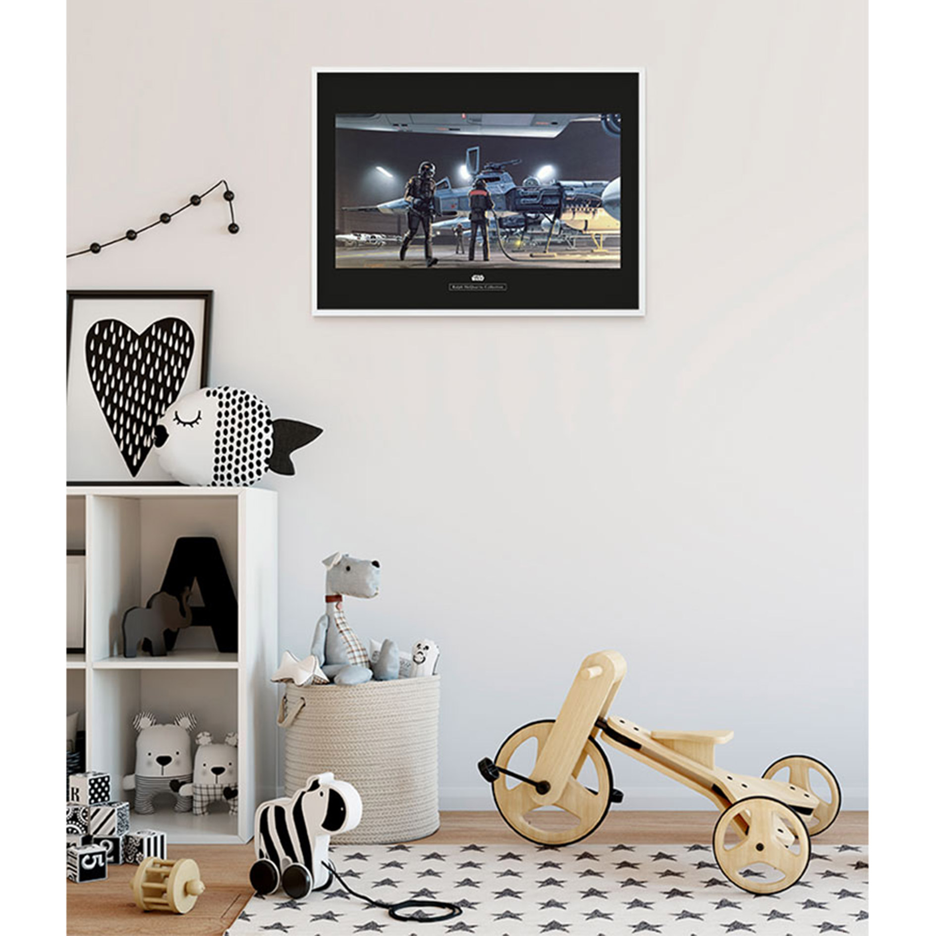 Wandbild STAR WARS CLASSIC RMQ YAVIN - 70x50 cm