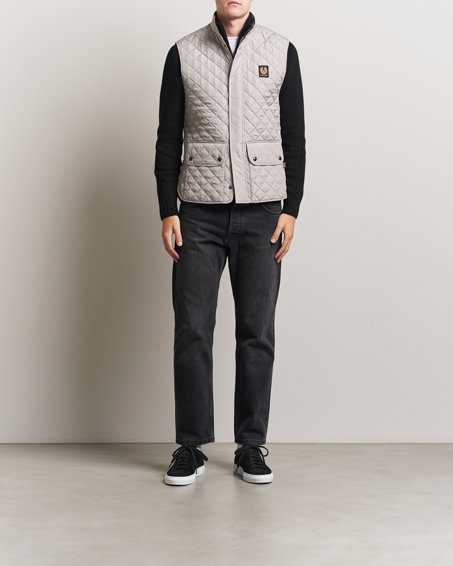 Belstaff Icon Gilet Cement Grey