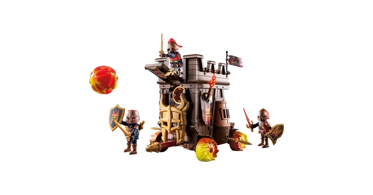 PLAYMOBILNovelmore - Burnham Raiders Strijdwagen met Vuurkanon Constructiespeelgoed  (71643)