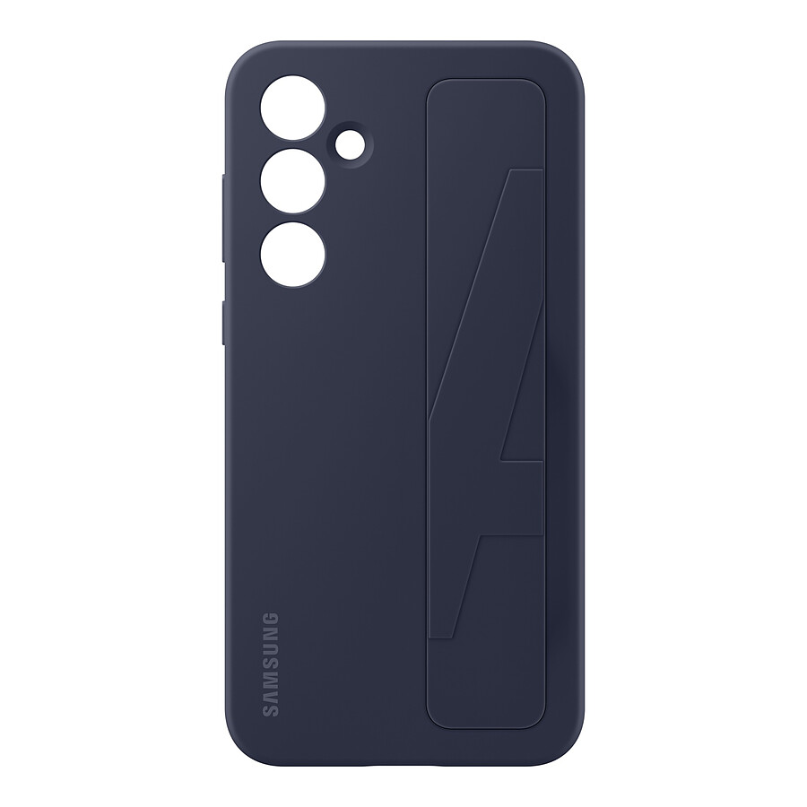 Samsung Coque silicone avec Lanière (Bleu) - Samsung Galaxy A55 5G