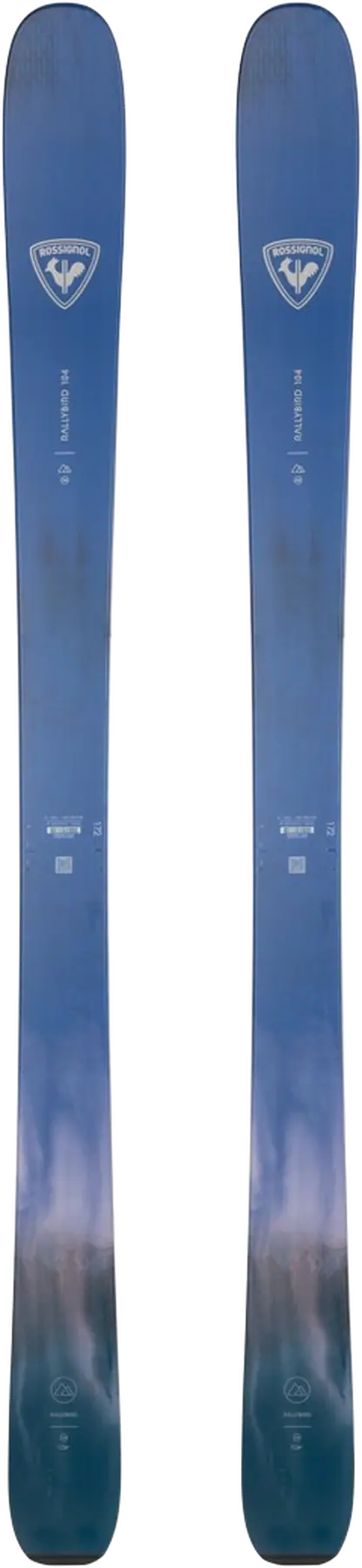 Rossignol Rallybird 104 Womens Freeride Ski - All Mountain Ski Alpinski