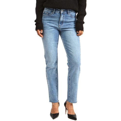 Vila - VISTRAY DL RW STRAIGHT JEANS Light Blue Azul