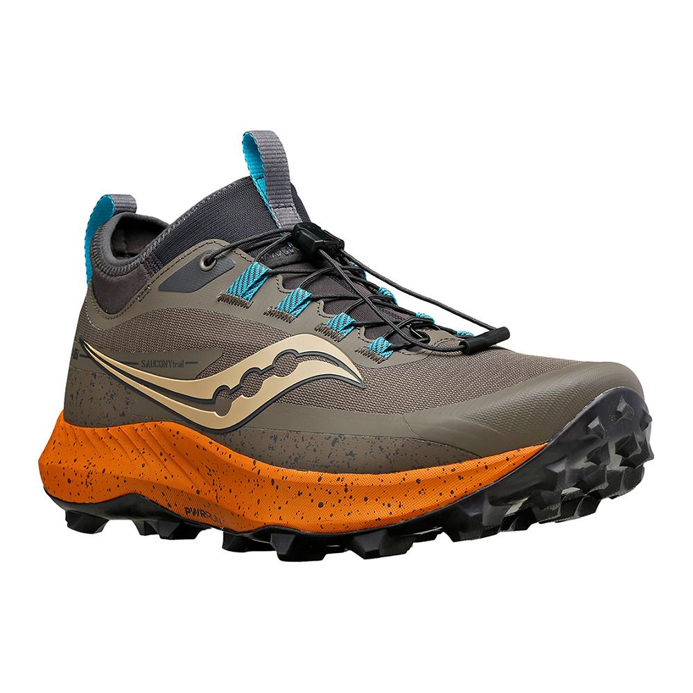 Saucony PEREGRINE 13 ST - Chaussures trail Homme umber/basalt