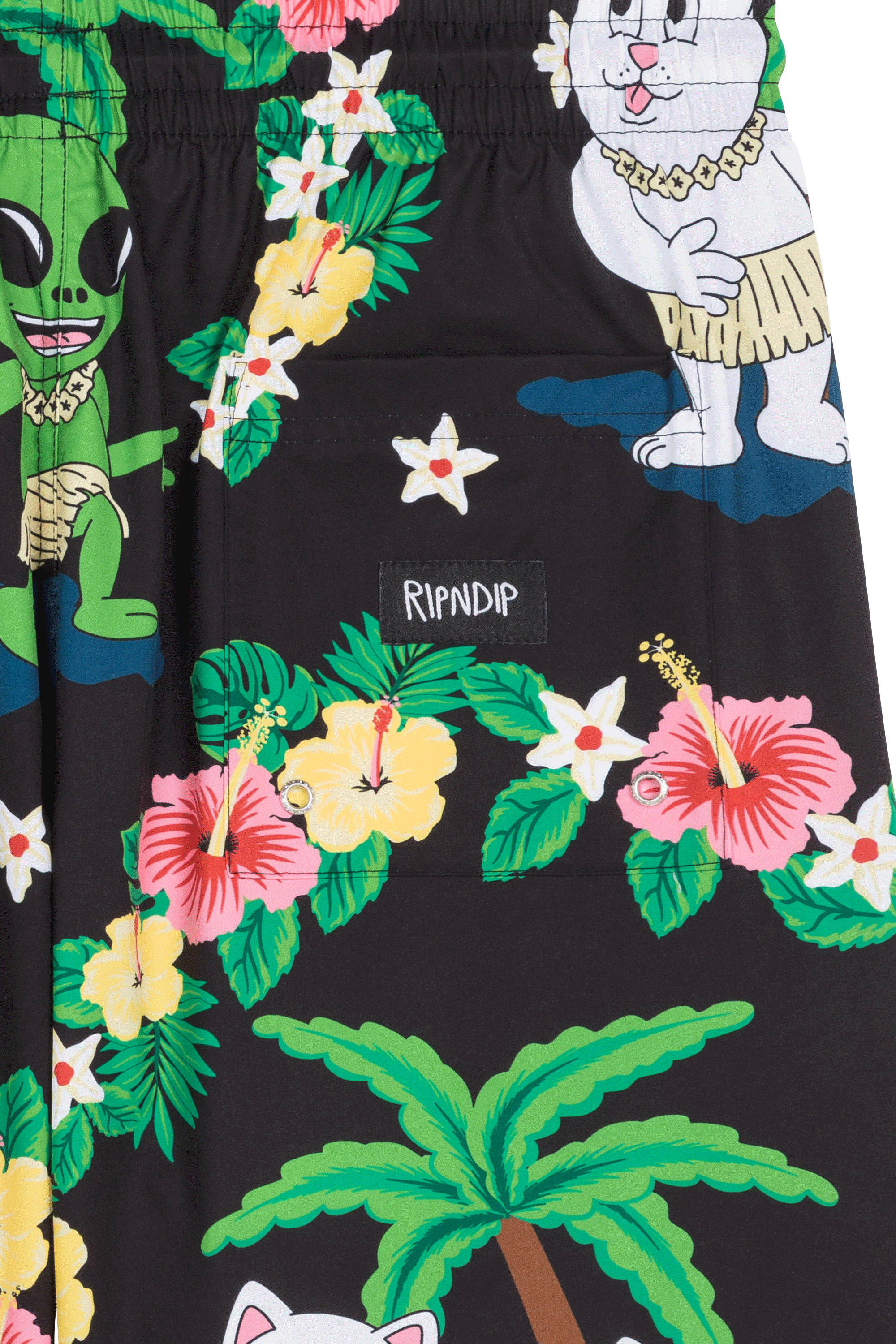 RIPNDIP Short de bain Aloha Nerm Noir