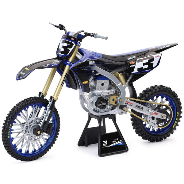 New Ray - Maquette moto 1/6 Yamaha 450 YZF E. Tomac Bleu / Noir / Or