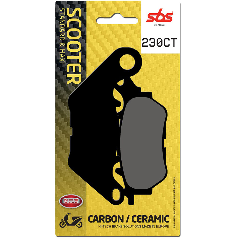 SBS - Plaquettes de frein 230CT