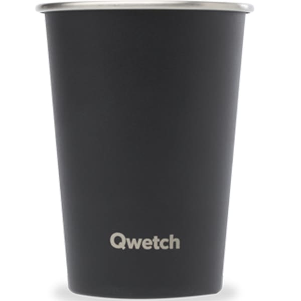 Bouteille isotherme QWETCH STAINLESS STEEL TUMBLER 300ML BLACK