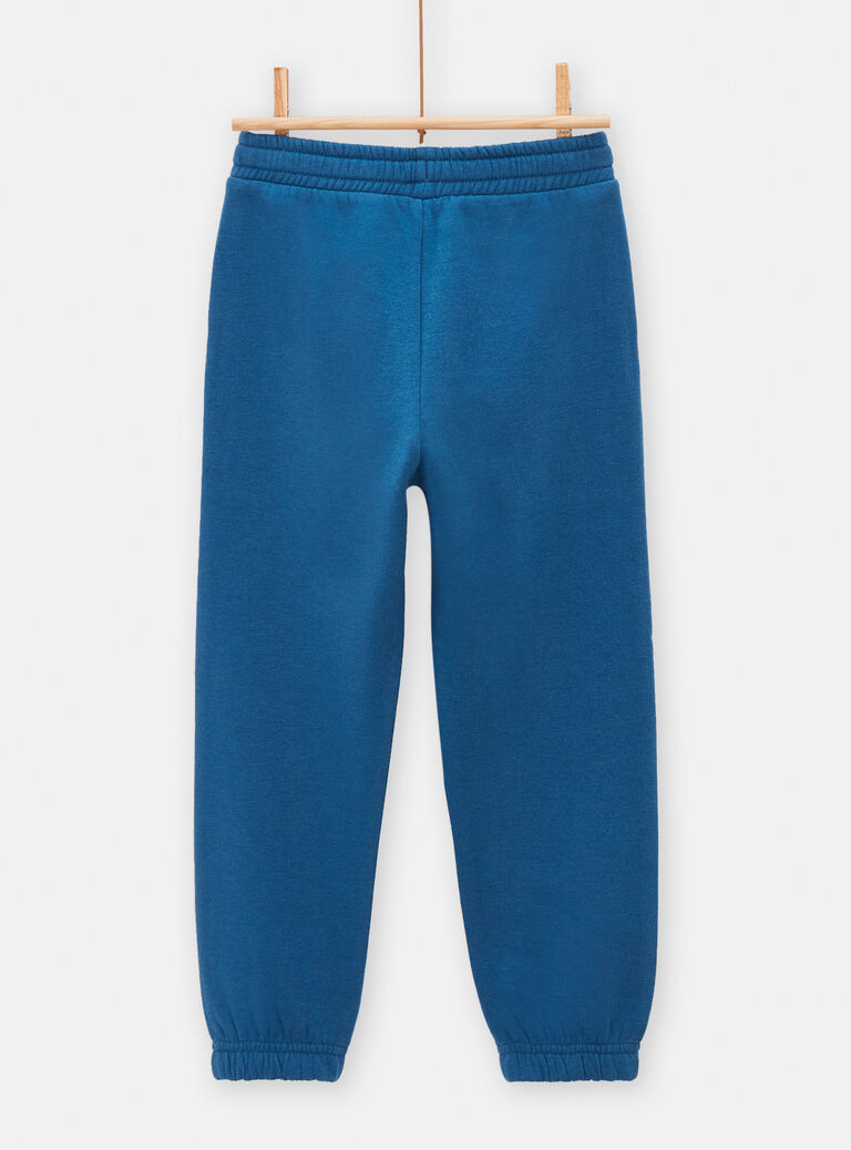 Jogging bleu de chine pour garçon