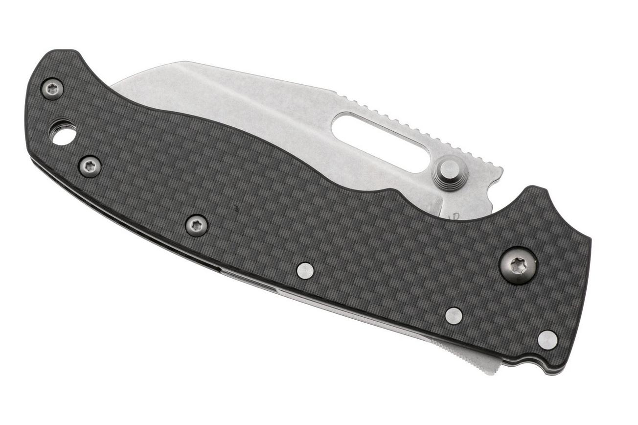 Demko AD20.5 Shark-Lock, Stonewashed D2 Shark Foot, 205-D2-CFSF, Carbon Fiber zakmes