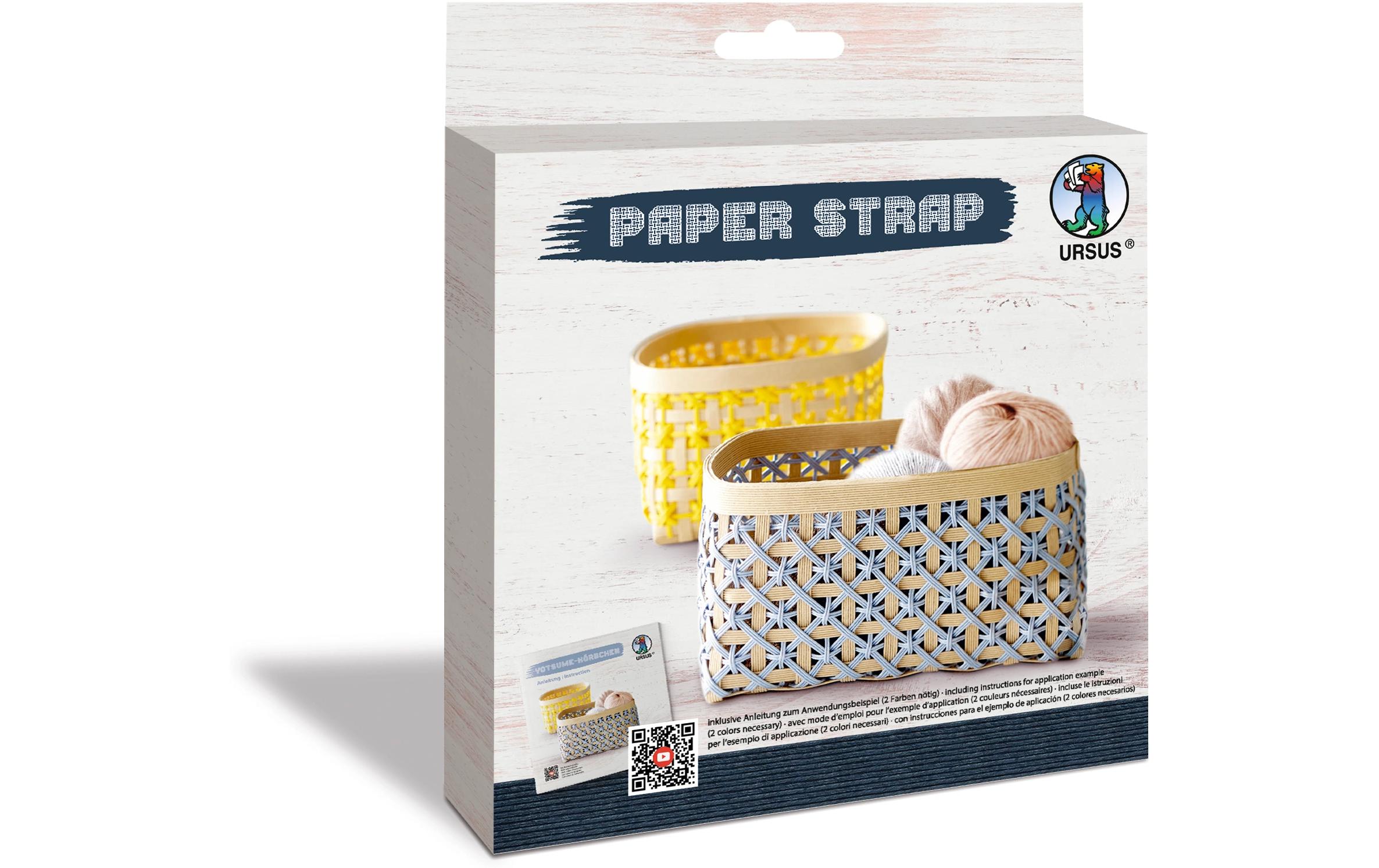 Bastelpapier Kamihimo 15 mm x 15 m, NachtblauPapierstreifen